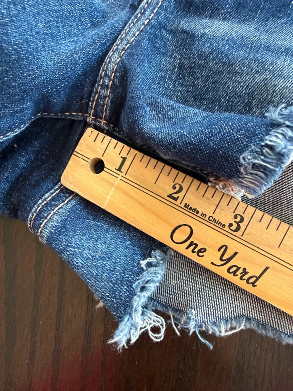 American Eagle Shorts Bundle Size 12 High Rise Distressed Button Fly (2 Pair) - Picture 4 of 13